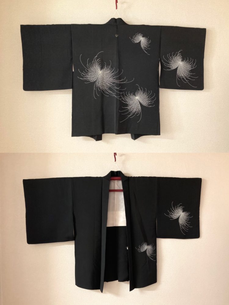 母の羽織からエレガントドレスへ Before写真